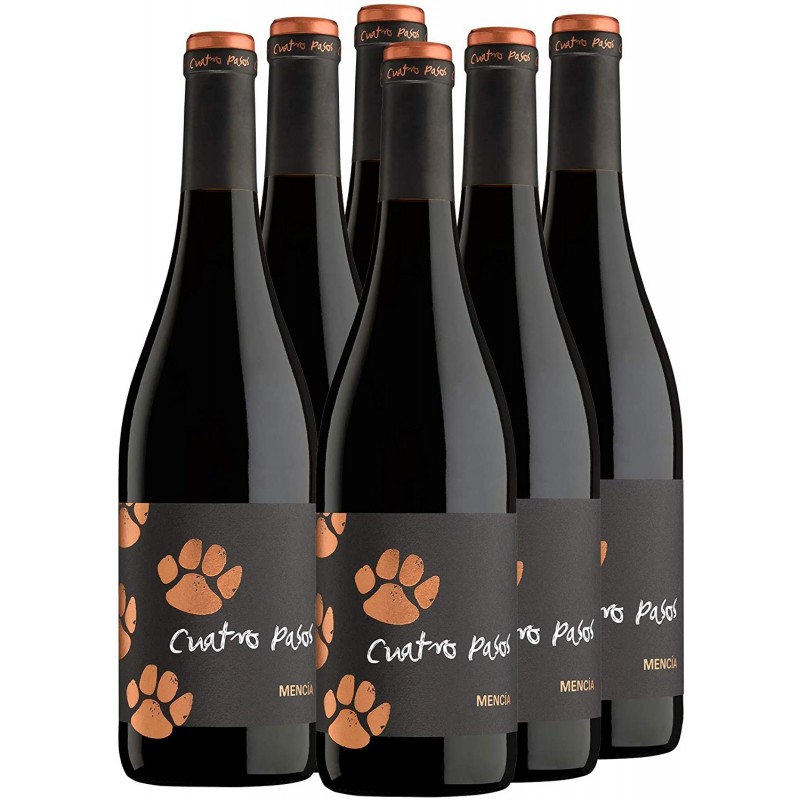 CUATRO PASOS MENCÍA 2023 75 CL