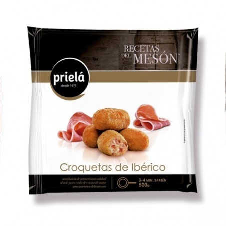 PRIELÁ CROQUETAS DE JAMÓN IBÉRICO 500 GR