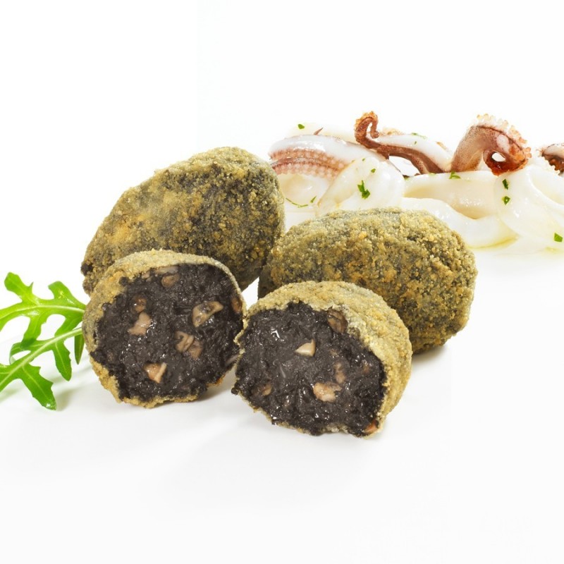 CROQUETAS DE CHIPIRÓN EN SU TINTA...