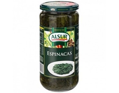 ALSUR ESPINACA EN VIDRIO...