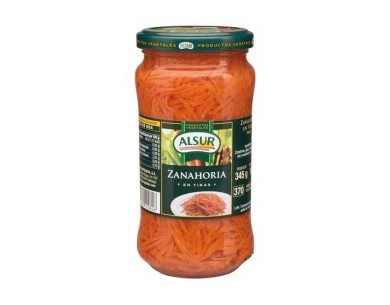 ALSUR ZANAHORIA RALLADA 345 GR