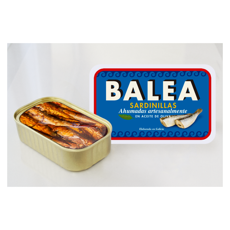 BALEA SARDINILLAS AHUMADAS EN ACEITE DE OLIVA 6/8 RR-90