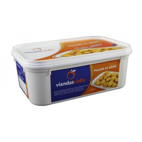 VIANDAS CÁDIZ CAZÓN EN ADOBO TARRINA DE 500 GR