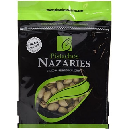 NAZARIES PISTACHO ESPAÑOL CON SAL BOLSA 250 gr
