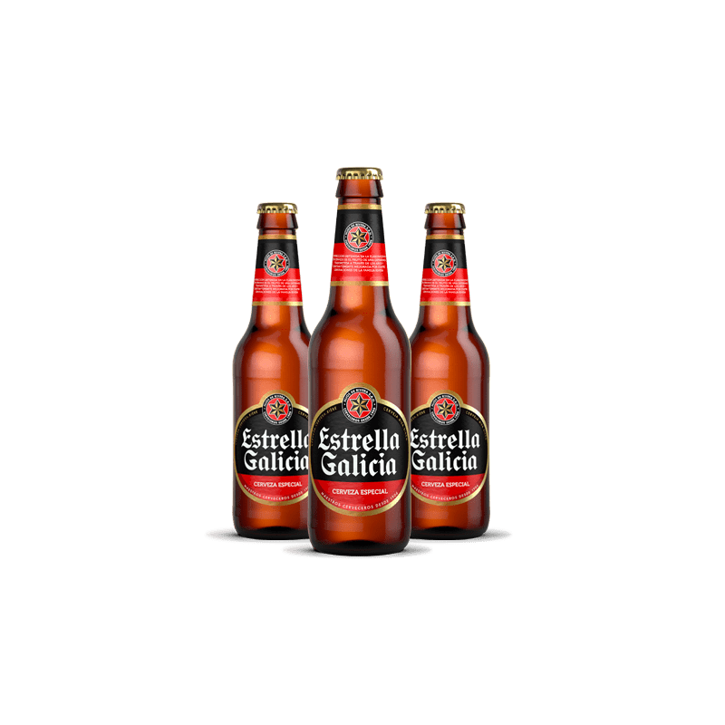 ESTRELLA GALICIA CERVEZA 25 CL PACK 6...