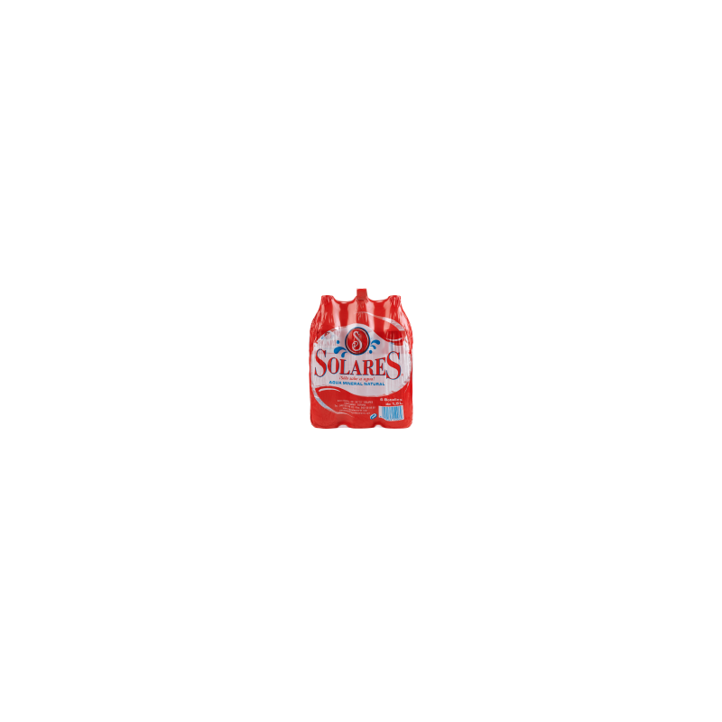 SOLARES AGUA MINERAL 1.5 L (PACK6)