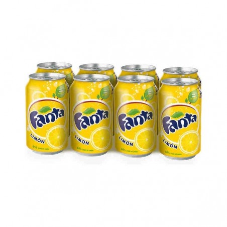 REFRESCO FANTA LIMÓN LATA 33CL-(PACK8)