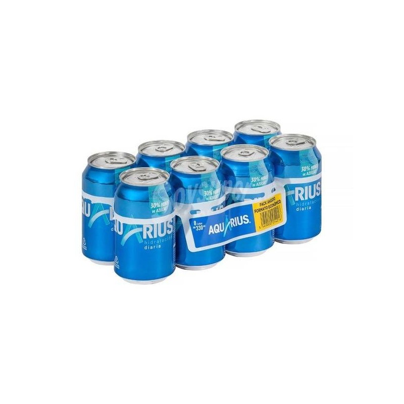 REFRESCO AQUARIUS LIMÓN LATA 33 CL