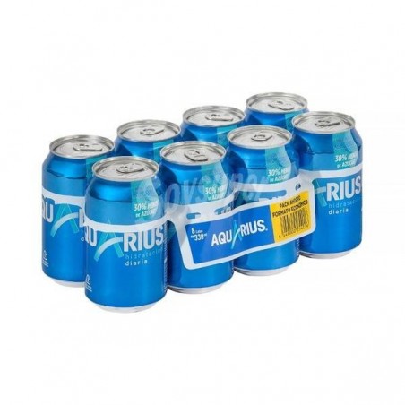REFRESCO AQUARIUS LIMÓN LATA 33 CL