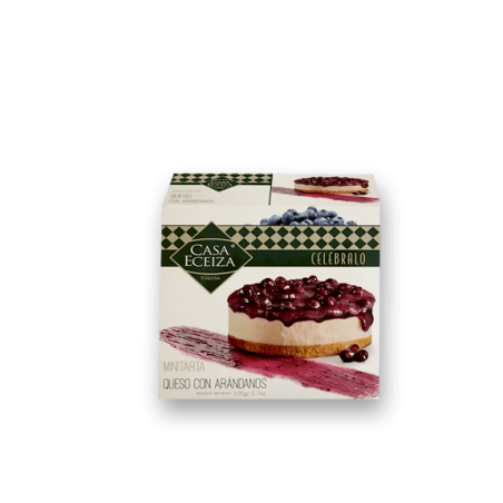 CASA ECEIZA MINI TARTA DE QUESO CON ARÁNDANOS 105 GR