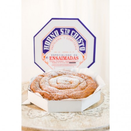 SANTO CRISTO ENSAIMADA DE MALLORCA CON CHOCOLATE 380 GR