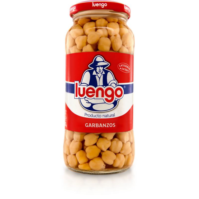 LUENGO GARBANZO COCIDO T/C 580 GR