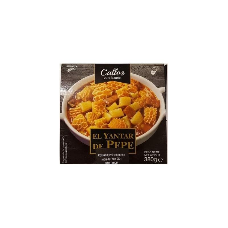 EL YANTAR DE PEPE CALLOS CON JAMÓN...