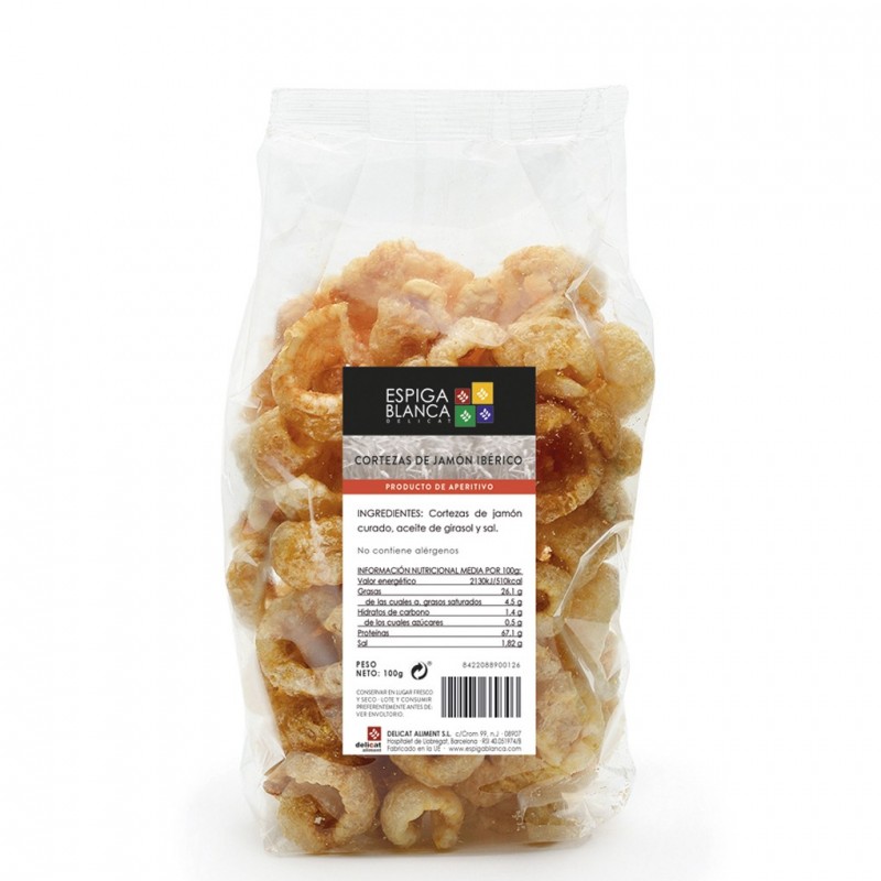 ESPIGA BLANCA CORTEZAS DE JAMÓN...