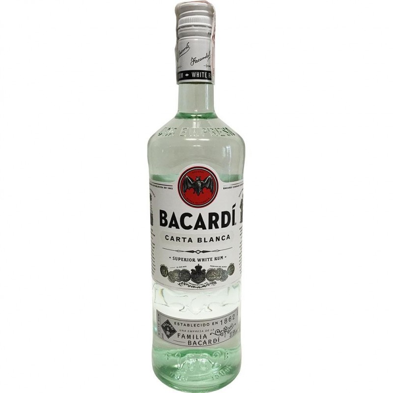 RON BACARDI CARTA BLANCA 1 L (R)
