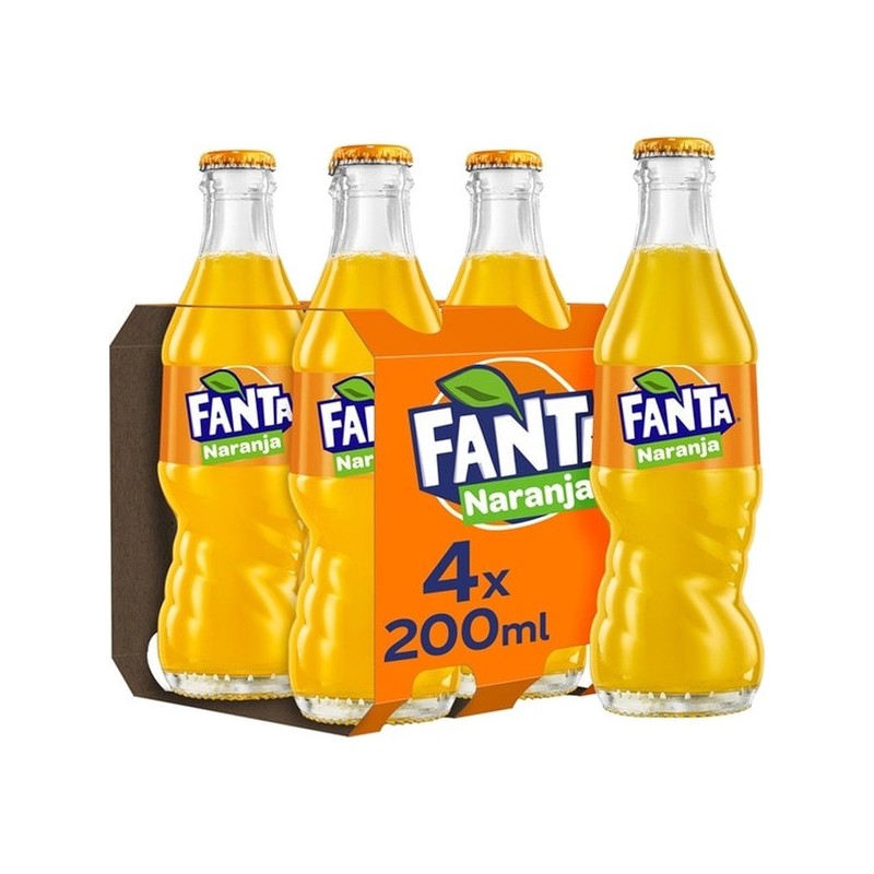 REFRESCO FANTA NARANJA 20CL-PACK4