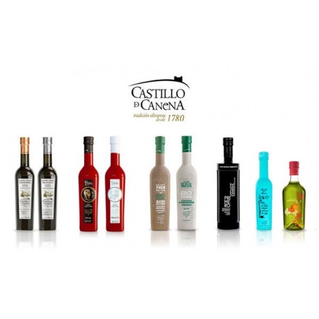 CASTILLO DE CANENA ACEITE DE OLIVA ARBEQUINA CON HARISSA 250 CL