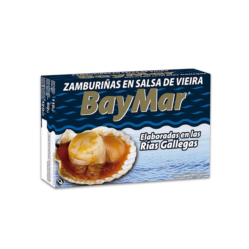 BAYMAR ZAMBURIÑAS EN SALSA DE VIEIRAS...