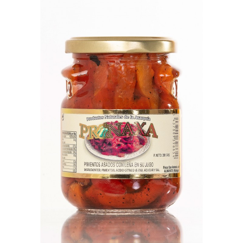 PRONAXA PIMIENTOS ASADOS CON LEÑA EN...