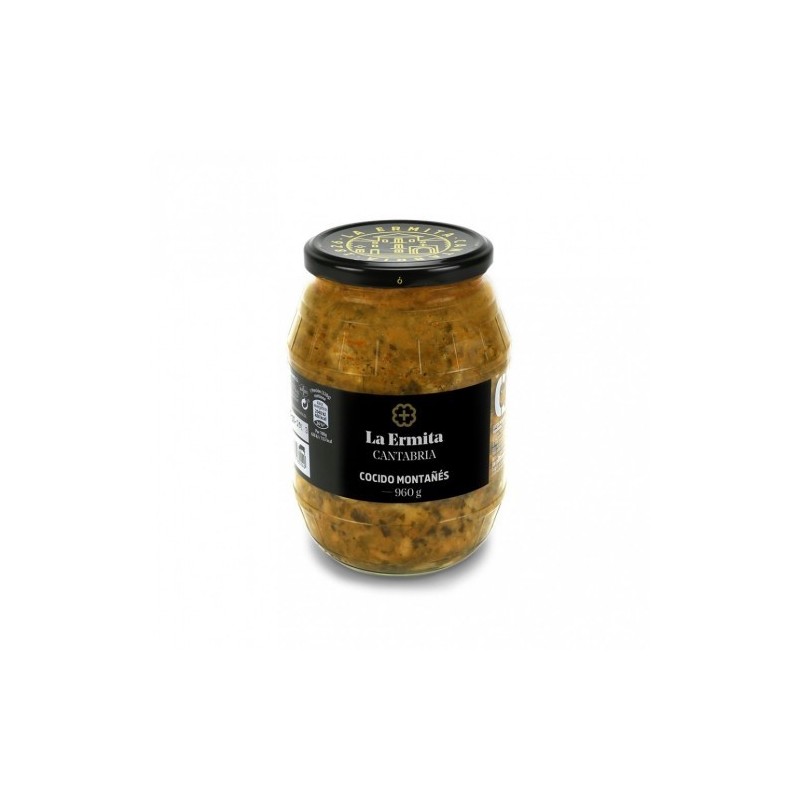 LA ERMITA GARBANZOS CON ESPINACAS Y BACALAO 550 GR