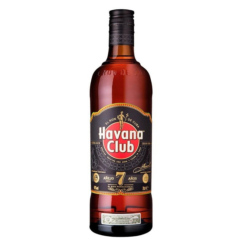 RON HAVANA CLUB 7 AÑOS AÑEJO 1 L CL (R)