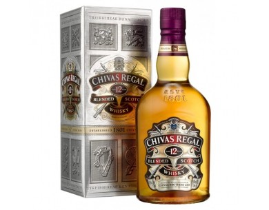 WHISKY CHIVAS 12 AÑOS 1 L