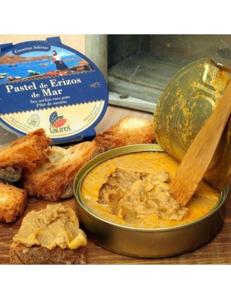 CONSERVAS LAUREL PASTEL DE ORICIOS (erizos de mar) 145 gr