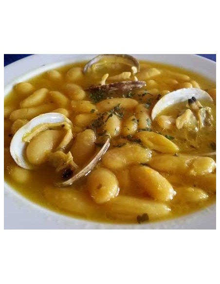 CONSERVAS LAUREL FABES CON ALMEJAS 420 GR