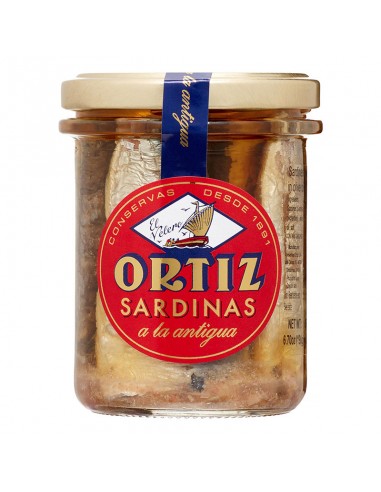 ORTIZ SARDINAS A LA ANTIGUA EN ACEITE...