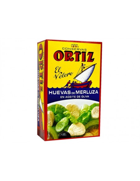 ORTIZ HUEVAS DE MERLUZA EN A.OLIVA OL-120 gr