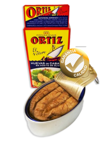 ORTIZ HUEVAS DE CABALLA EN ACEITE DE...