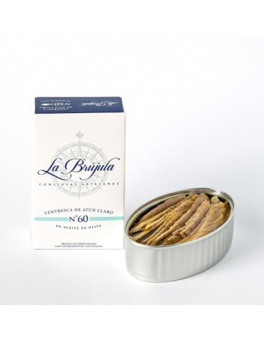 LA BRÚJULA VENTRESCA DE ATÚN CLARO EN ACEITE DE OLIVA 115 gr