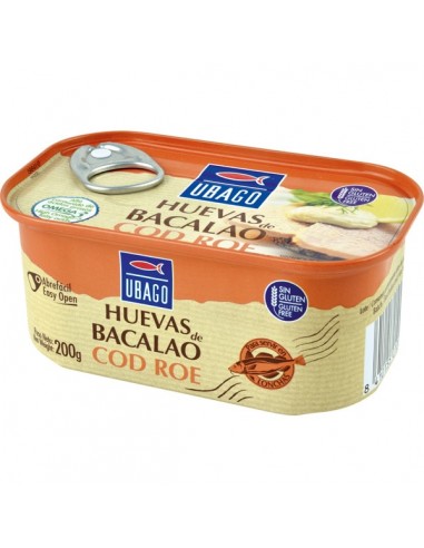 UBAGO HUEVAS DE BACALAO 200 gr