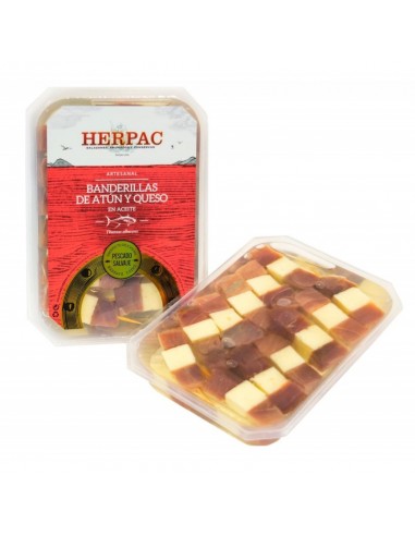 HERPAC BANDERILLAS DE ATÚN Y QUESO 12...
