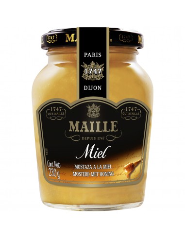 MAILLE MOSTAZA A LA MIEL 230 gr