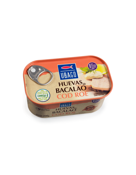 UBAGO HUEVAS DE BACALAO 200 gr