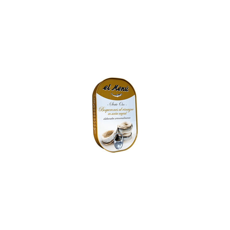 EL MENÚ BOQUERÓN EN VINAGRE Y ACEITE SERIE ORO 125 GR