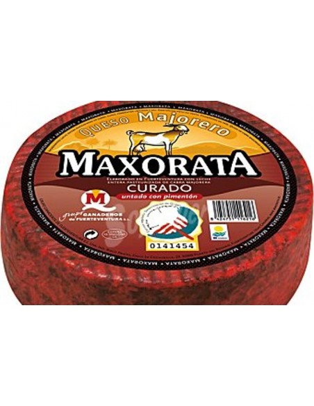 MAXORATA QUESO MAJORERO DE CABRA CURADO CUÑA 225 GR