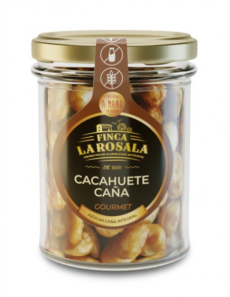 LA ROSALA CACAHUETE CAÑA SIN PIEL 90 gr