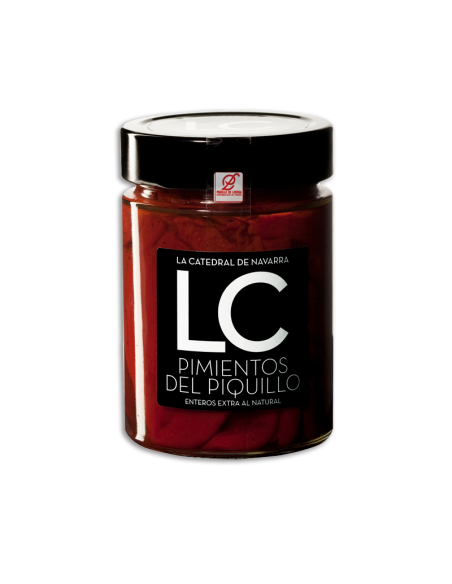 LC PIMIENTOS PIQUILLO ENTEROS D.O LODOSA 260 gr