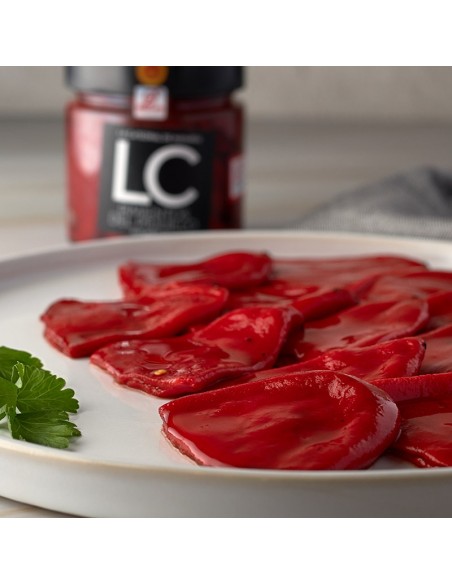 LC PIMIENTOS PIQUILLO ENTEROS D.O LODOSA 260 gr