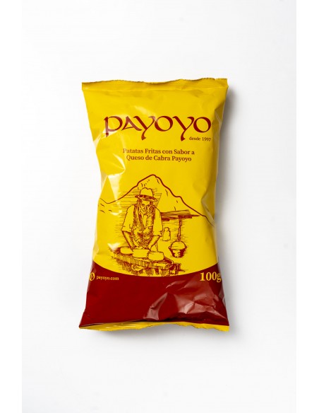 PAYOYO PATATAS FRITAS SABOR QUESO DE CABRA PAYOYO 100 GR