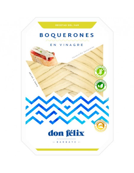 DON FÉLIX BOQUERONES EN VINAGRE 150 gr