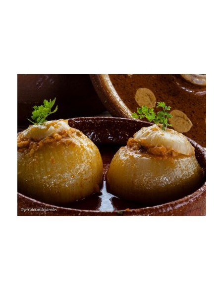 CONSERVAS LAUREL CEBOLLAS RELLENAS DE CARNE 400 GR