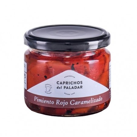 CAPRICHOS PIMENTOS ASADOS CARAMELIZADOS EN VIDRIO 330 gr