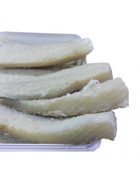 LOMO EXTRA SUPERIOR DE BACALAO DE ANZUELO SALADO DE ISLANDIA 1 kg