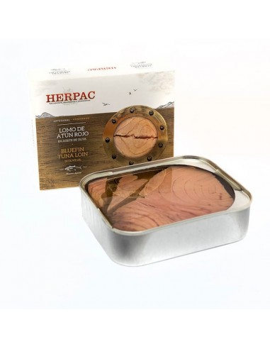 HERPAC LOMO DE ATÚN ROJO A.OLIVA 245 gr
