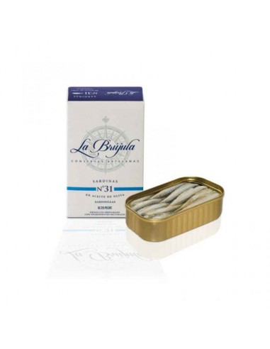 LA BRÚJULA SARDINILLAS 16/20 PZ A.OLIVA RR-125 gr