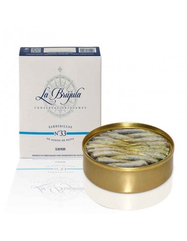 LA BRÚJULA SARDINILLAS 55/60 PZ A.OLIVA RO-280 gr
