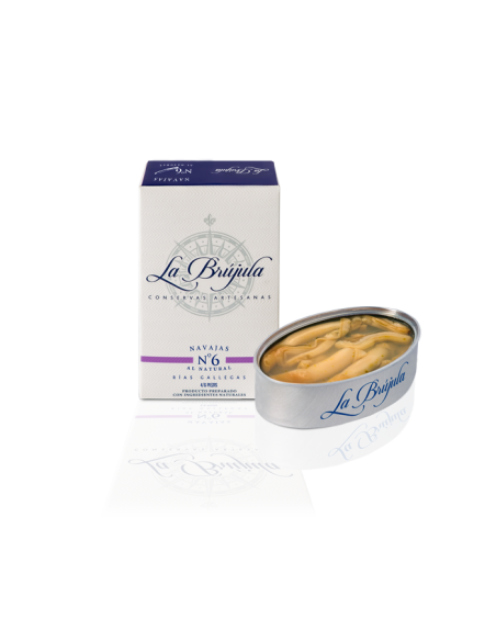 LA BRÚJULA NAVAJAS AL NATURAL 4/6 PZ OL-120GR